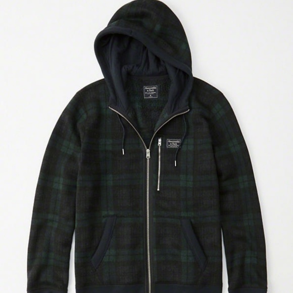 Mens fleece sweater zip-up hoodie BNWT - Picture 4 of 5